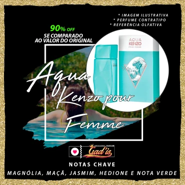 Perfume Similar Gadis 749 Inspirado em Aqua Kenzo pour Femme Contratipo